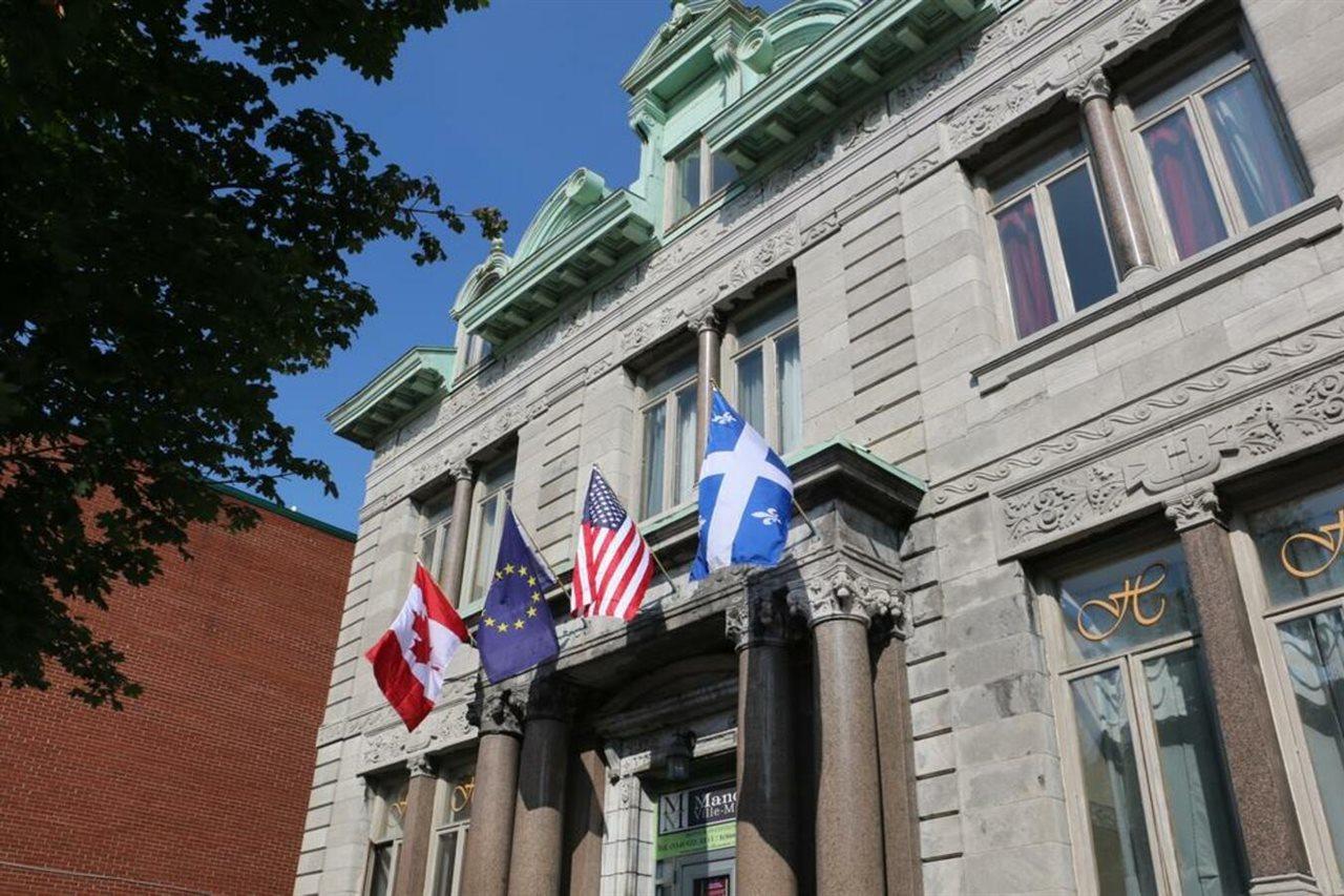 Hotel Auberge Manoir Ville Marie Montreal Exterior foto